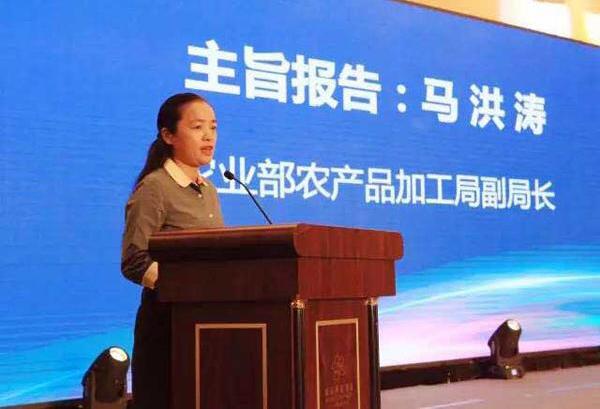 马洪涛副局长在2017年全国农产品加工业品牌创建宣传周主场活动上的讲话